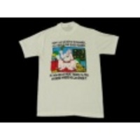 M★古着ビンテージTシャツ 80年代 宝くじ 白
