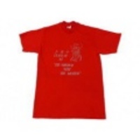 M★古着ビンテージTシャツ 80年代 老人 赤