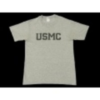 M★古着ビンテージTシャツ 90年代 USMC グレー霜降