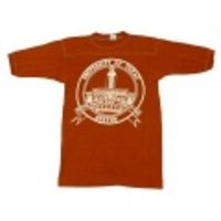 M★古着フットボールTシャツ 80年代 カレッジ 茶