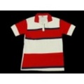 M★古着ポロシャツ 70年代 白×赤、紺ボーダー