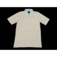 M★古着ポロシャツ 70年代 白×赤、水色他ボーダー