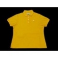 M★古着ポロシャツ 80年代 馬刺繍 黄