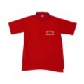 M★古着ポロシャツ 90年代 チャンピオン YORK 赤