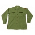 M★古着ミリタリーシャツ 70年代 U.S.ARMY 緑