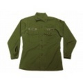 M★古着ミリタリーシャツ　70年代　U.S.ARMY　緑