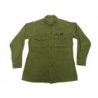 M★古着ミリタリーシャツ　70年代　　U.S.NAVY　緑